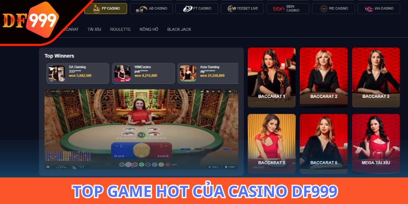 Casino DF999 là top game giải trí đặc sắc